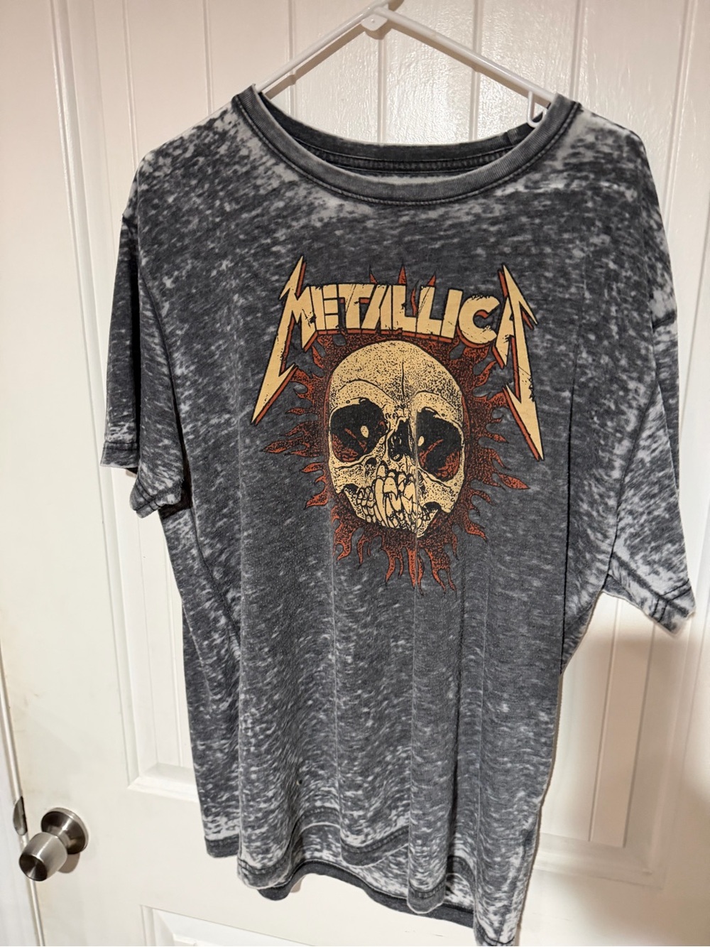 Men's Rock Band Metallic tee shirt